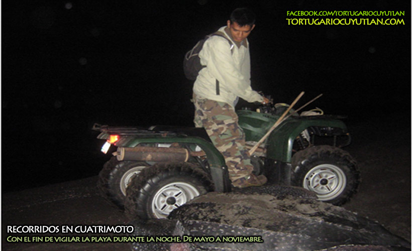 Recorrido nocturno de playa